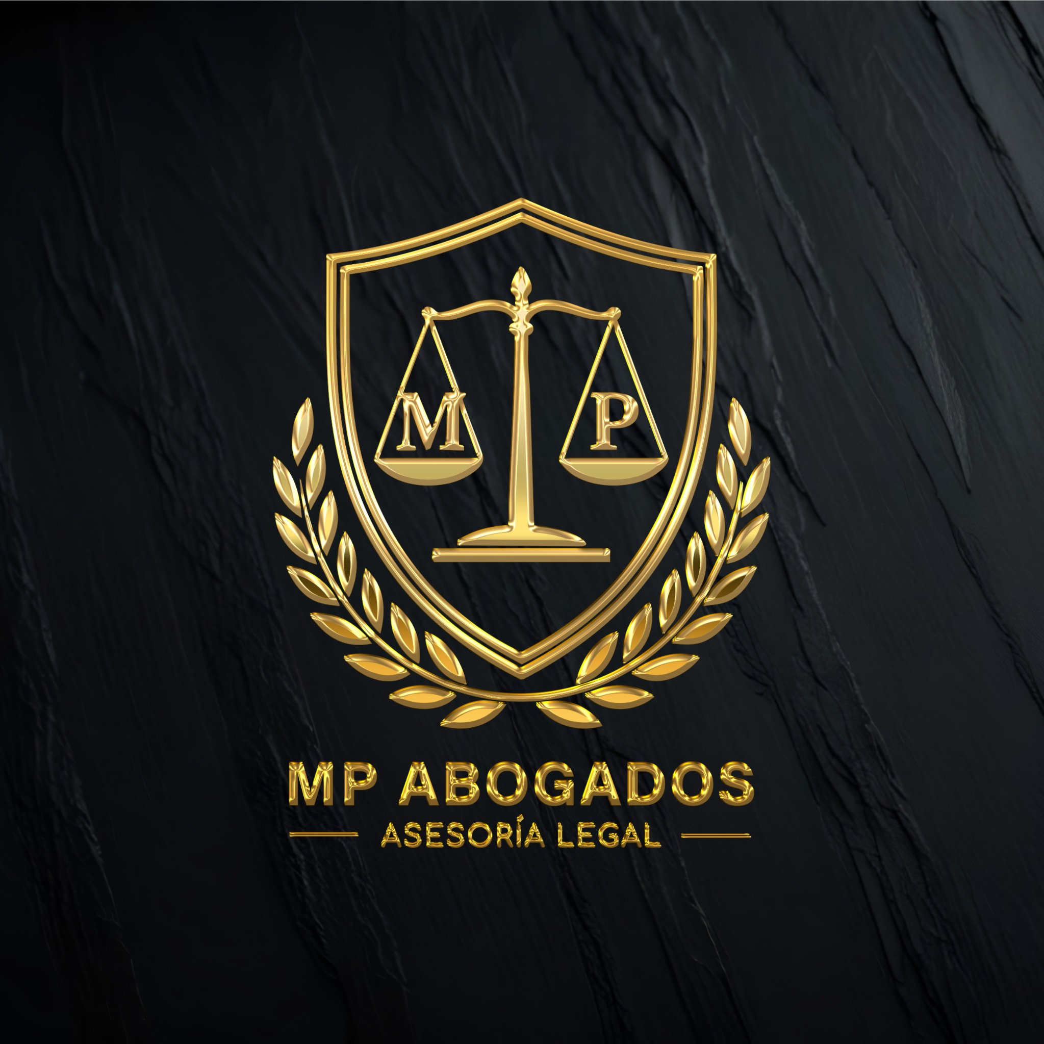 Logotipo original de MP ABOGADOS
